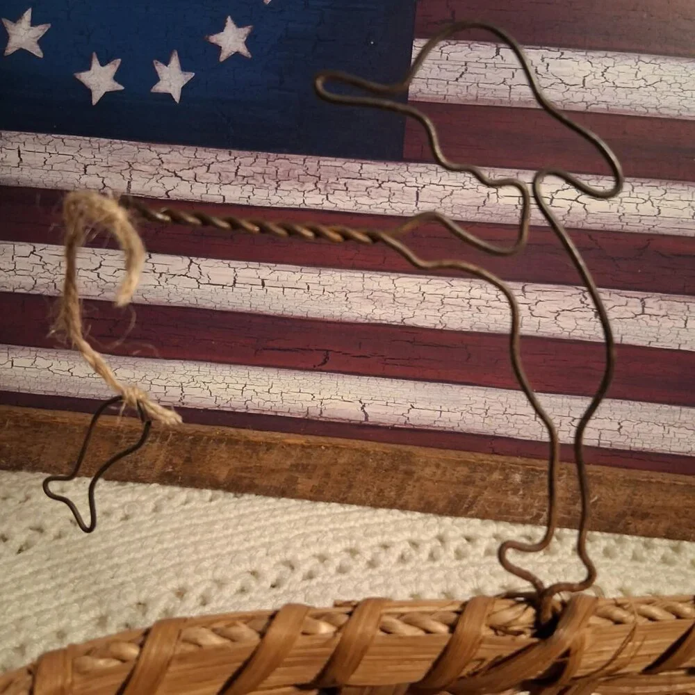 WICKER 'FISHERMAN' BASKET